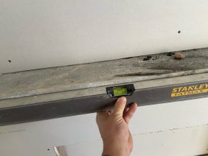 Level the warped wood