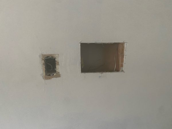 Fill hole in the wall no stud