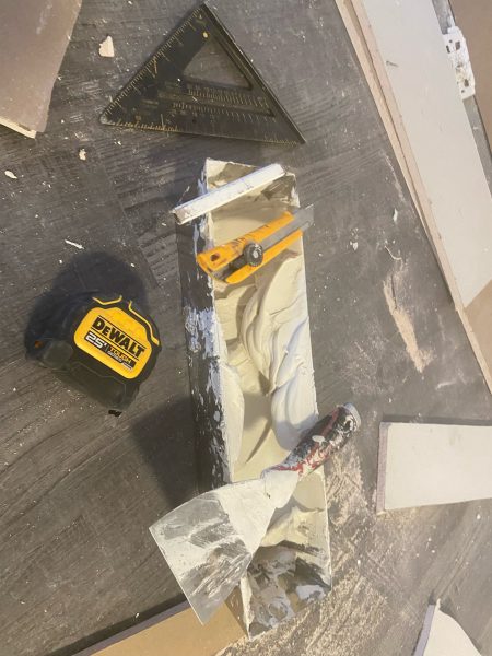 Tools needed to fix hole in the wall