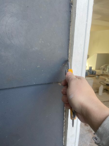 new sliding glass door
